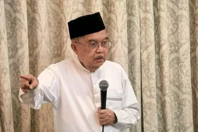 
					Wakil Presiden RI ke-10 dan ke-12 Jusuf Kalla (Antara/Antara)