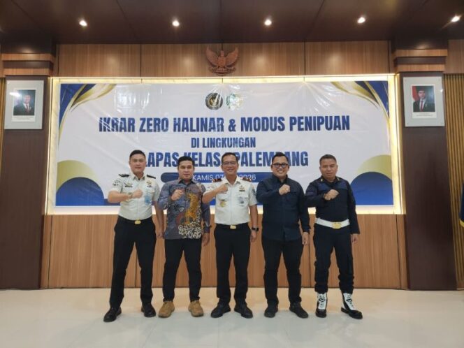 
					Lawan Penipuan dari Balik Jeruji, HSB Dukung Ikrar Zero Halinar di Palembang