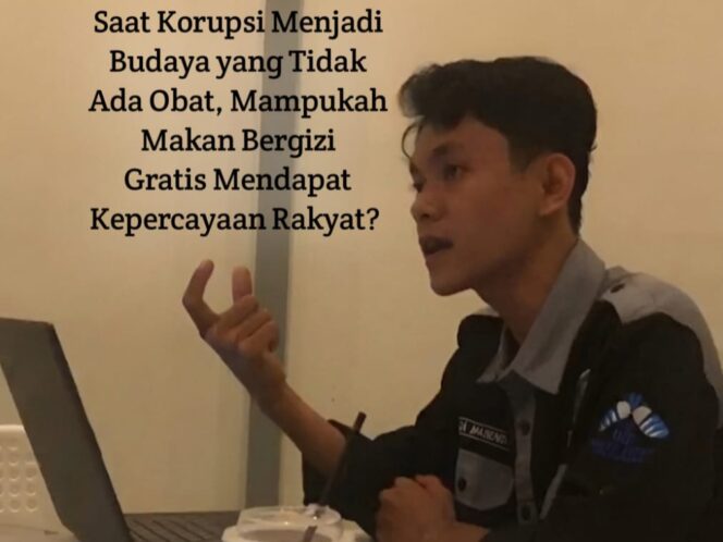 
					Saat Korupsi Menjadi Budaya yang Sulit Diberantas: Mampukah Program Makan Bergizi Gratis Menumbuhkan Kepercayaan Publik?