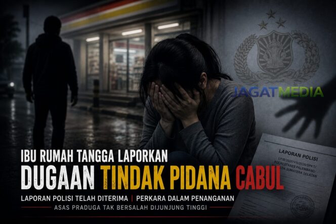 
					Ibu Rumah Tangga Laporkan Dugaan Tindak Pidana Cabul ke Polrestabes Palembang