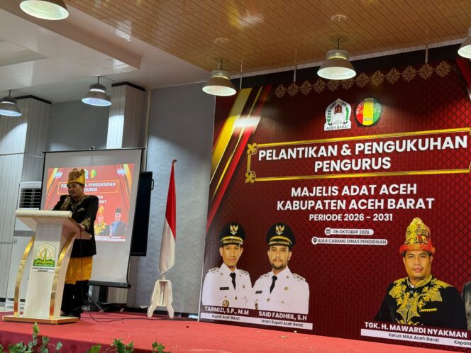 
					Abah Mawardi Kembali Dipercaya Nakhodai Majelis Adat Aceh (MAA) Kabupaten Aceh Barat